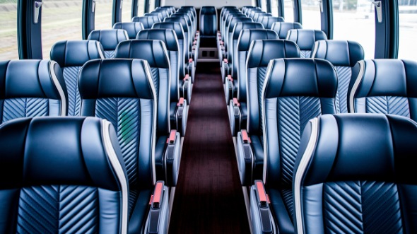 55 passenger charter bus rental schaumburg
