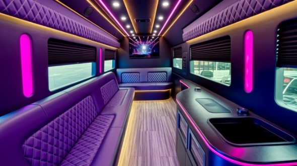 party bus rental inside schaumburg