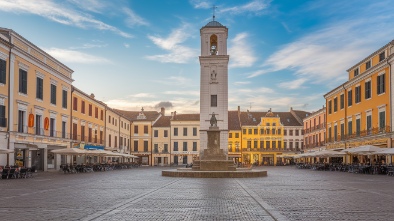town square